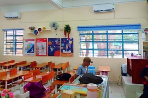 Năm nào cũng góp tiền sắm máy chiếu, máy điều hòa
