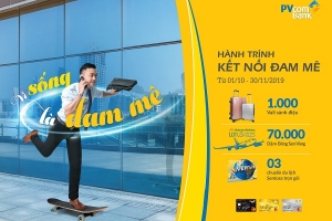 Mở thẻ PVcomBank Mastercard cho hành trình kết nối đam mê trọn vẹn