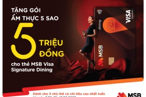 Visa Signature Dining: Đồng hành cùng doanh nhân, nhà quản lý