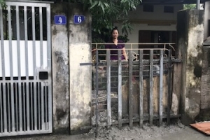 Hải Phòng: Nợ “tín dụng đen”, bị hàn bịt cổng, đổ bê tông chặn lối vào nhà!