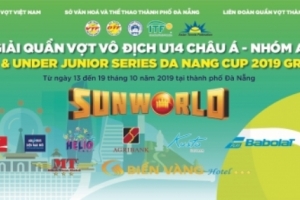 128 VĐV khởi tranh Giải Quần vợt Vô địch U14 châu Á – Nhóm A tại Đà Nẵng
