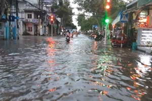 Cần Thơ: Triều cường sẽ dâng cao trong 3 ngày tới