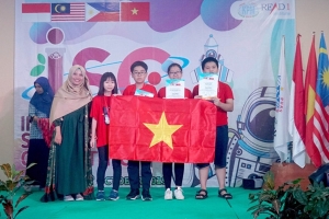 Đoàn học sinh Việt Nam giành 4 HCV tại Kỳ thi Khoa học quốc tế ISC 2019