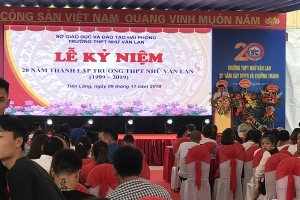 Trường THPT Nhữ Văn Lan: 20 năm xây dựng và phát triển