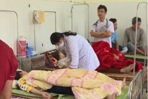 Vĩnh Phúc: Thêm nhiều công nhân Công ty Lợi Tín nhập viện cấp cứu