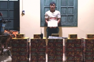 Kon Tum: Bắt đối tượng vận chuyển trên 235kg pháo