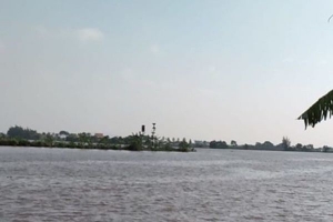 Hải Phòng: Tàu chở gạch chìm trên sông, chưa xác định được số lượng người mất tích