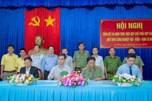 Cà Mau: Tổng kết 5 năm thực hiện Quy chế phối hợp bảo vệ an ninh, an toàn công trình khí