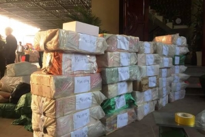 Công an huyện Vĩnh Tường (Vĩnh Phúc): Bắt giữ gần 1 tấn pháo các loại