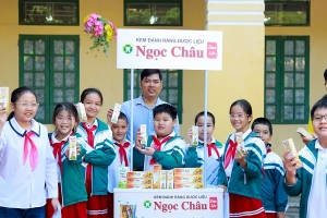 Nhãn hàng Ngọc Châu đồng hành cùng chương trình Nha học đường 2019