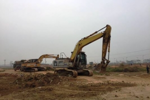 Huyện Vĩnh Tường (Vĩnh Phúc): Tổ chức cưỡng chế thu hồi đất tại dự án Cụm CN Đồng Sóc
