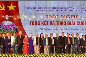 Hải Phòng: Tổng kết và trao giải cuộc thi 'Hải Phòng – Khát vọng vươn lên'