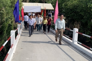 Hậu Giang: Khánh thành Cầu Sông Lá ở trước thềm năm mới