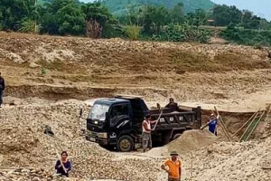 Huyện Sơn Dương (Tuyên Quang): Nạn khai thác cát, sỏi trái phép vẫn tái diễn bất chấp “lệnh” của UBND huyện