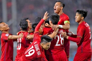 Việt Nam lọt top 12 đội bóng gây bất ngờ nhất năm 2019