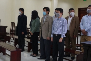 Thanh Hóa: Tuyên án vụ nhận hối lộ đối với 5 cựu cán bộ thanh tra tỉnh