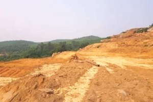 H. Đại Lộc (Quảng Nam): Chân đập Trà Cân bị san phẳng khiến người dân lo lắng