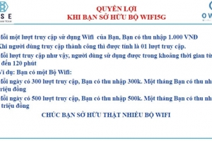 Người tiêu dùng không tham gia dự án OWIFI của CSE