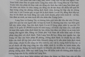 Lạng Sơn: Đẩy mạnh thông quan xuất nhập khẩu hàng hóa