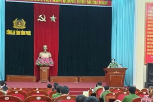 Vĩnh Phúc: Công an tỉnh kiểm soát các tuyến đường, địa điểm tập trung đông người để phòng Covid-19