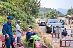 Xã Hòa Bắc - H. Hòa Vang (Đà Nẵng):Thành lập 2 chốt chặn tự phát phòng dịch Covid – 19