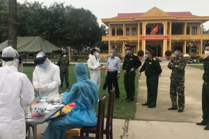 Thanh Hóa: Ghi nhận thêm một ca dương tính với SARS-CoV-2 tại khu cách ly của Sư đoàn 390