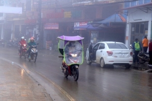 Dự báo thời tiết 31/3: Không khí lạnh tăng cường gây mưa tại miền Bắc