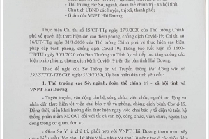 Hải Dương: Tăng cường thực hiện khai báo y tế để kiểm soát dịch Covid – 19