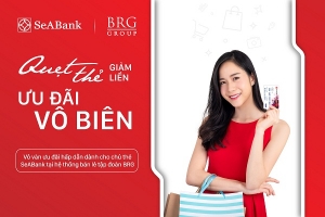Quẹt thẻ giảm liền - Ưu đãi vô biên cùng thẻ SeaBank