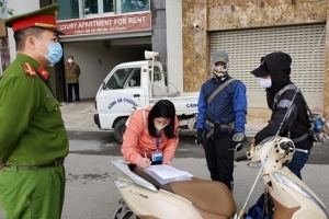 Sóc Sơn (Hà Nội): Vi phạm quy định phòng, chống dịch Covid-19, 18 trường hợp bị xử phạt