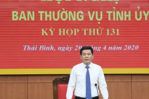 Thống nhất chủ trương thành lập Trung tâm Xúc tiến đầu tư phát triển tỉnh Thái Bình