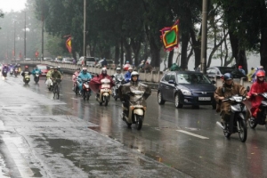 Dự báo thời tiết 25/4: Không khí lạnh tăng cường, Hà Nội mưa rét