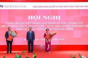 Agribank công bố Quyết định nhân sự cấp cao