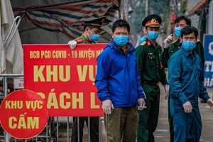 Hà Nội: Dự kiến ngày 6/5 sẽ dỡ lệnh phong tỏa thôn Hạ Lôi