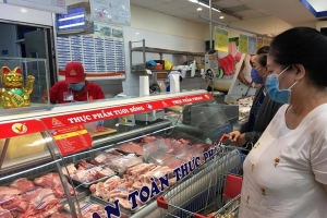 Giá cả thị trường 4/5: Siêu thị đồng loạt khuyến mãi thịt lợn, rau củ quả