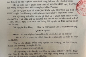 Đan Phượng (Hà Nội): Viết tiếp bài Khu công nghiệp chưa hoàn thiện hạ tầng đã đưa vào sử dụng