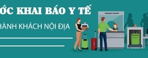 Các bước khai báo y tế với hành khách bay nội địa sau cách ly xã hội