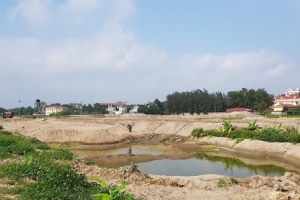 Hải Dương: Dự án Khu dân cư phía tây Nam Sách thi công chưa có giấy phép?