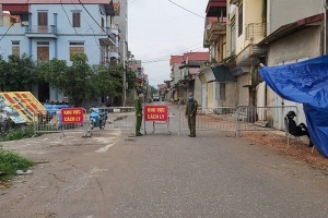 Gỡ bỏ lệnh cách ly tại xóm Trên, thôn Đông Cứu, huyện Thường Tín, Hà Nội