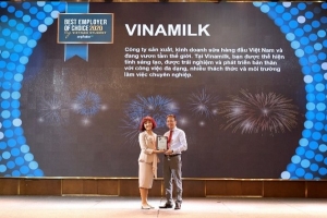Vinamilk: Nhà tuyển dụng hấp dẫn nhất Việt Nam