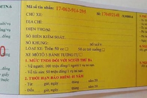 Vì sao có bảo hiểm xe máy 20.000 đồng/năm vẫn bị phạt?