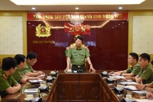Thực hiện quy trình điều động công tác cán bộ đối với Giám đốc Công an tỉnh Thanh Hóa