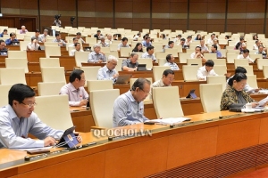 Thông cáo báo chí số 5, kỳ họp thứ 9, Quốc hội khóa XIV