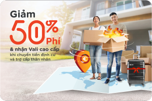 Chuyển tiền quốc tế siêu tốc, miễn 100% phí với MSB