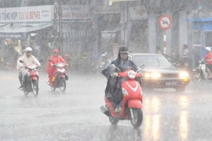 Dự báo thời tiết ngày 26/5: Bắc Bộ mưa rào diện rộng