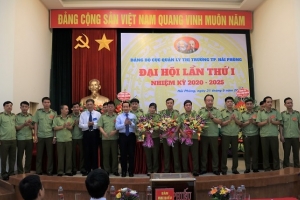 Cục QLTT Hải Phòng tổ chức thành công Đại hội Đảng bộ lần thứ nhất nhiệm kỳ 2020-2025