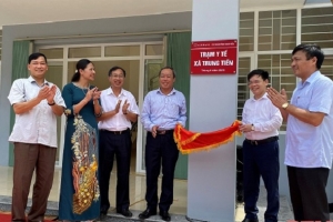 Agribank Thanh Hóa bàn giao công trình an sinh xã hội