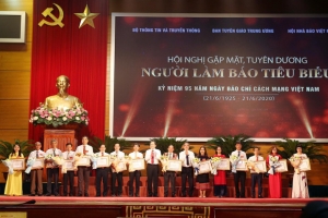 Tuyên dương 187 người làm báo tiêu biểu