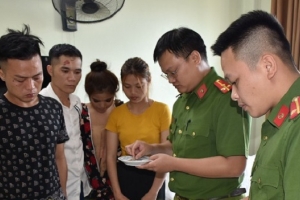 Ninh Bình: Bắt quả tang 4 nam nữ thuê phòng khách sạn để sử dụng ma túy