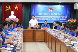 Hội nghị giao ban Công tác đoàn và phong trào thanh thiếu nhi cụm Trung du Bắc bộ